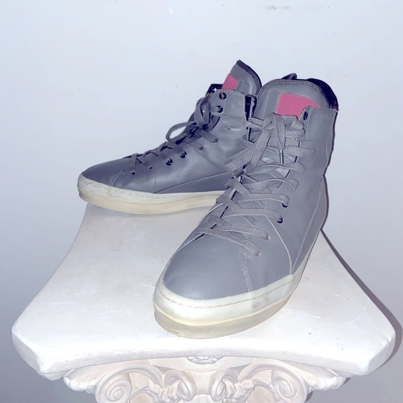 Android Homme High Top Sneaker / Boot Rare Find 10​​​​​ - Picture 3 of 6